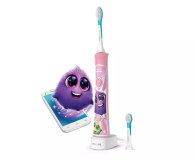 Philips Sonicare Szczoteczka soniczna HX6352/42 for Kids (różowa) - 1012639 - zdjęcie 3